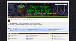 Desktop Screenshot of forum.german-mine.net