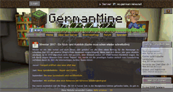 Desktop Screenshot of mc.german-mine.net